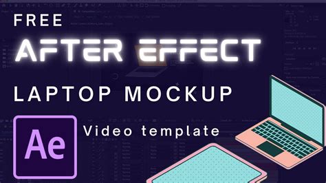 97+ After Effects Laptop Template