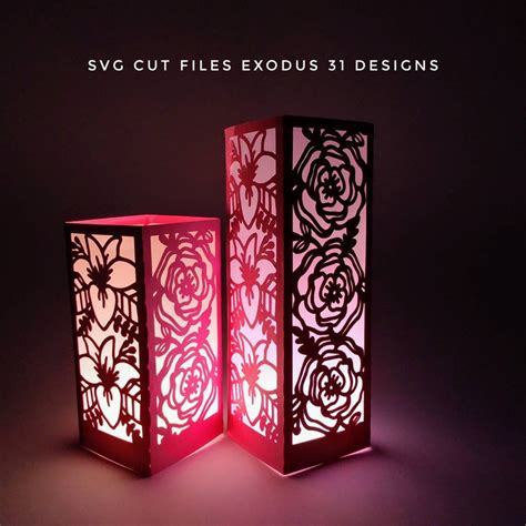 98+ Free Cricut Lantern Template SVG Files - Ready Print Shadow Box SVG Files