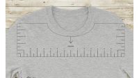 Download T Shirt Alignment Ruler SVG Free