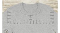 T Shirt Alignment Ruler SVG Free Download